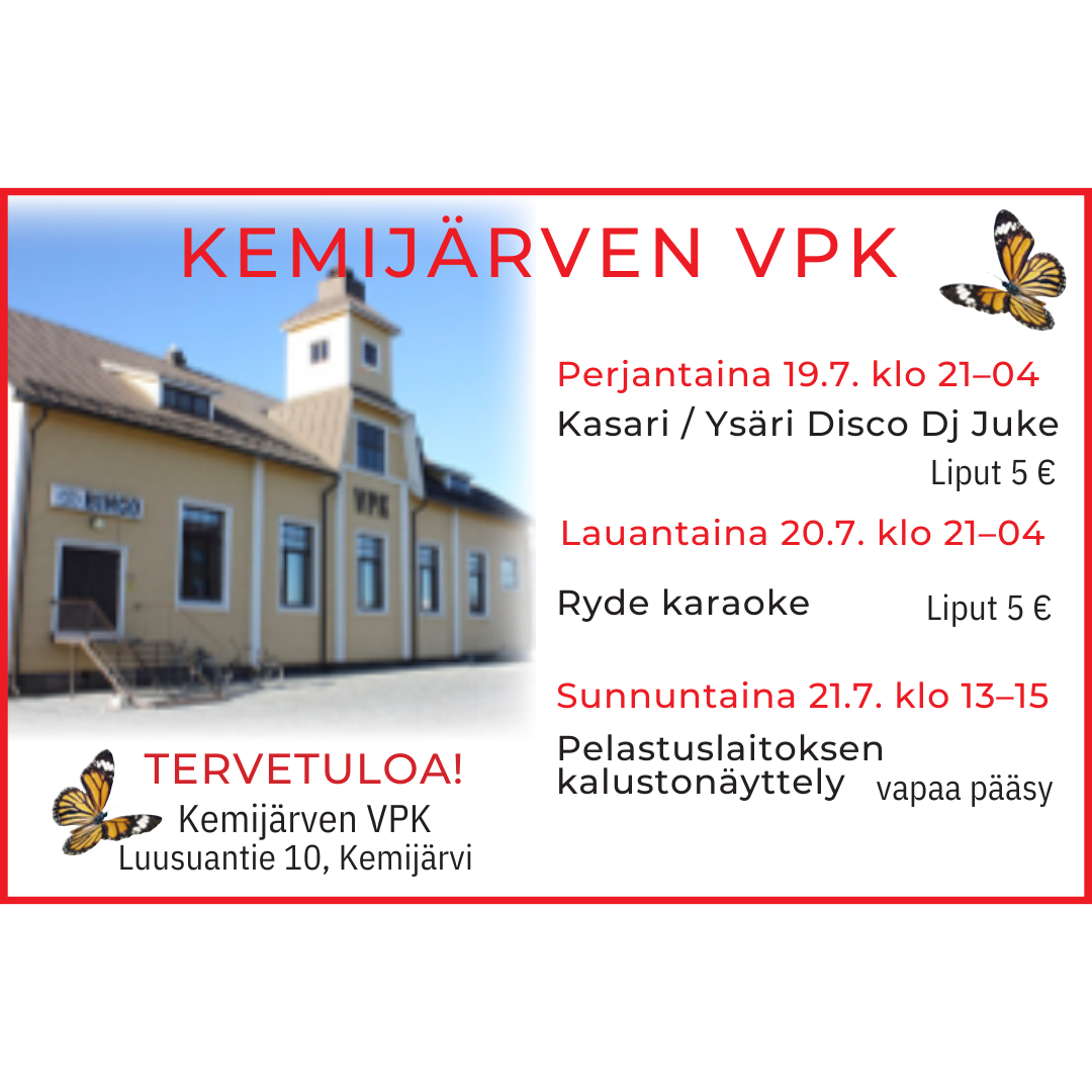 VPK:n heinähulinat - Tapahtuma - Kemijärvi