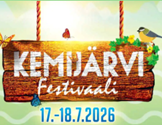 Kuvassa teksi: Kemijärvi Festivaali 17-18.7.2026